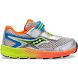 Gyerek Saucony Ride 10 Jr. Tornacipő Titán Narancssárga Zöld | HU 762NWY